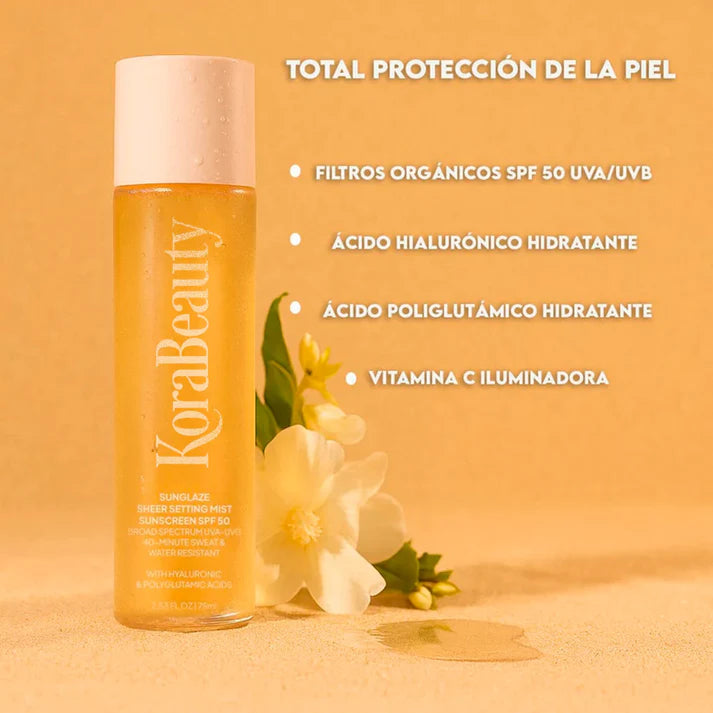 Bruma Spray Fijadora con SPF 50