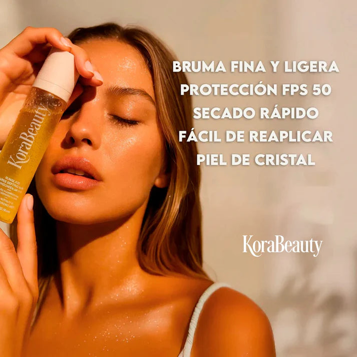 Bruma Spray Fijadora con SPF 50