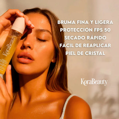 Bruma Spray Fijadora con SPF 50
